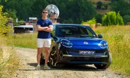 2026 Nissan Micra EV 52 kWh real life range test with 18-inch wheels and summer tires
