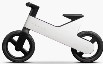 Tesla launched an overpriced balance bike for toddlers and it already sold out