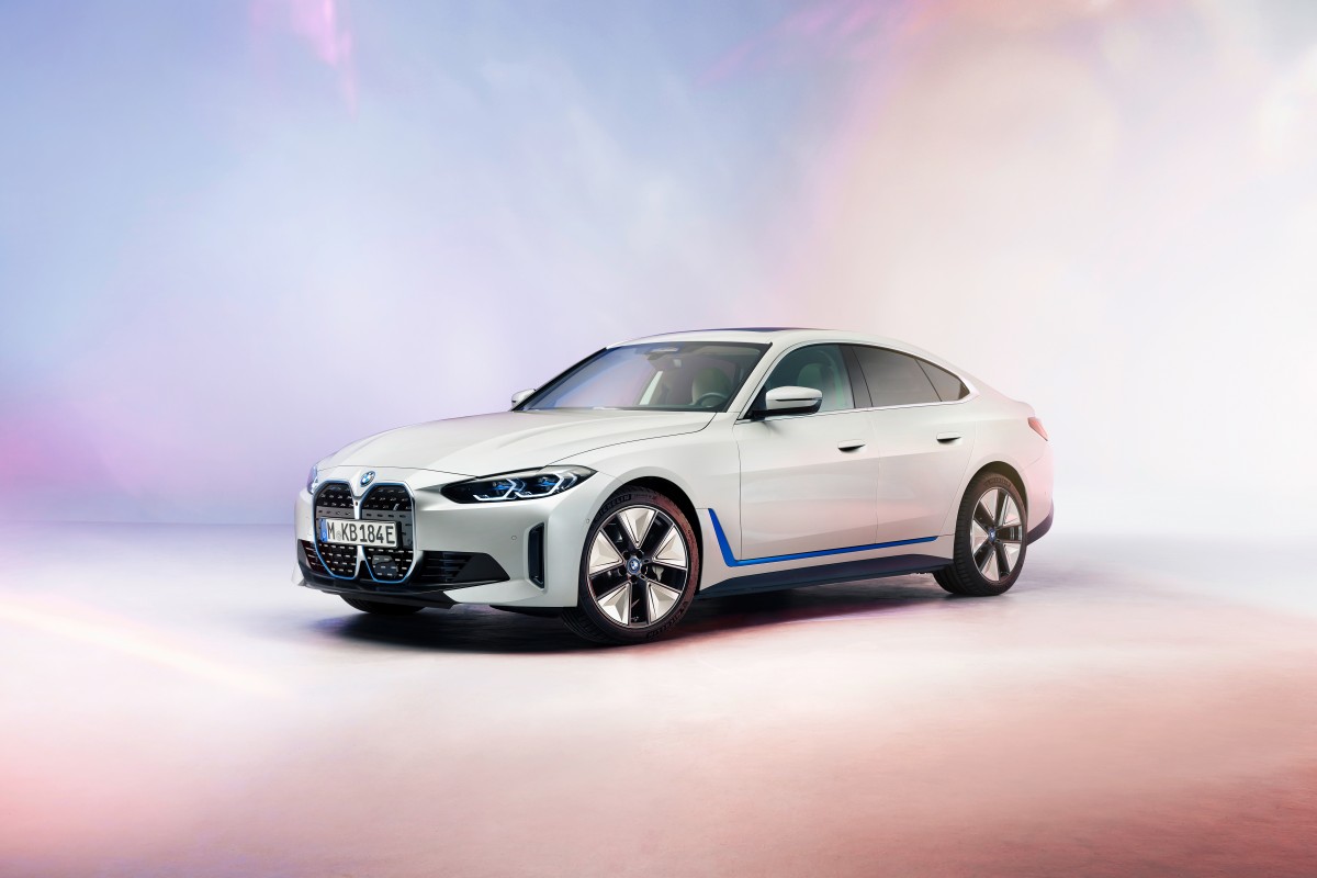 BMW shows off the all-electric i4, whispers a few details about it too