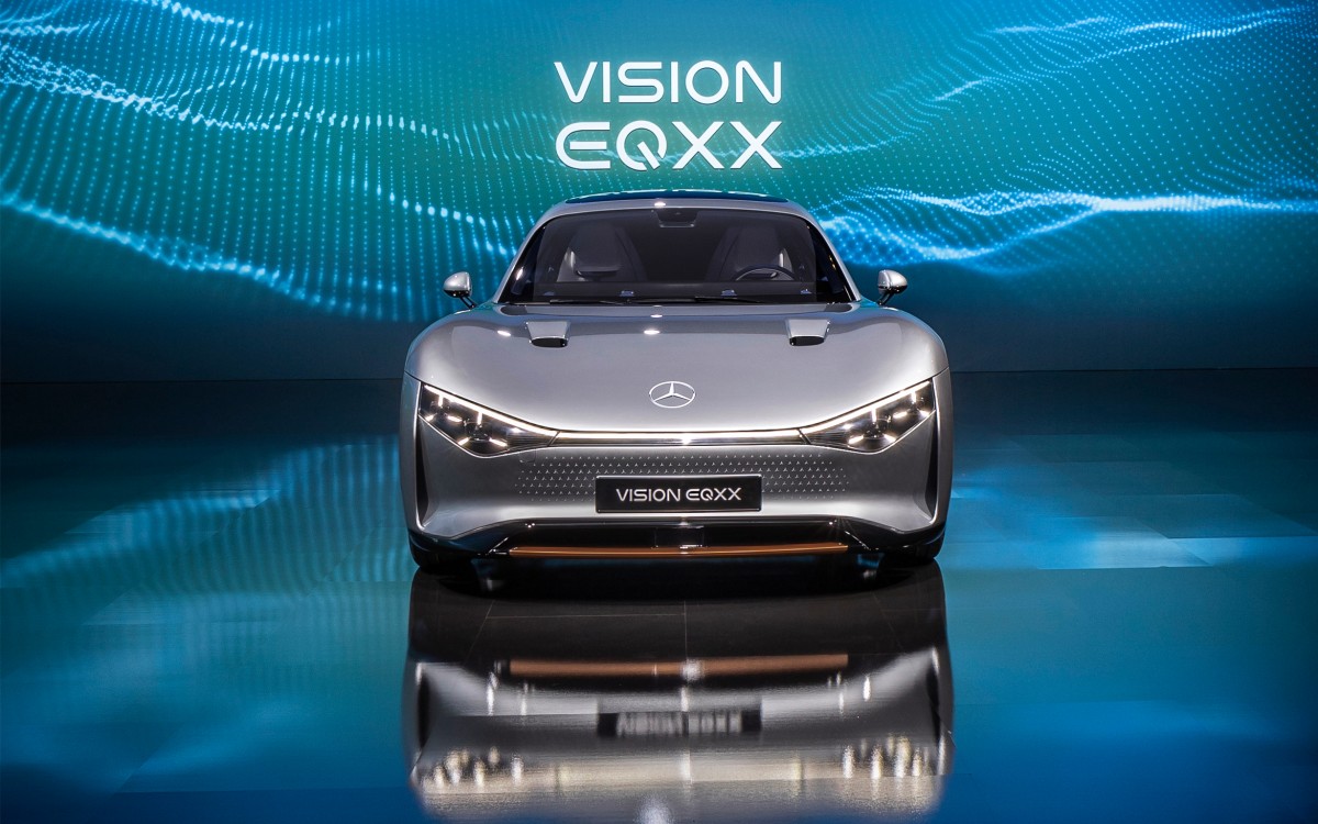 Mercedes Vision EQXX concept crosses the 1,000 km threshold too