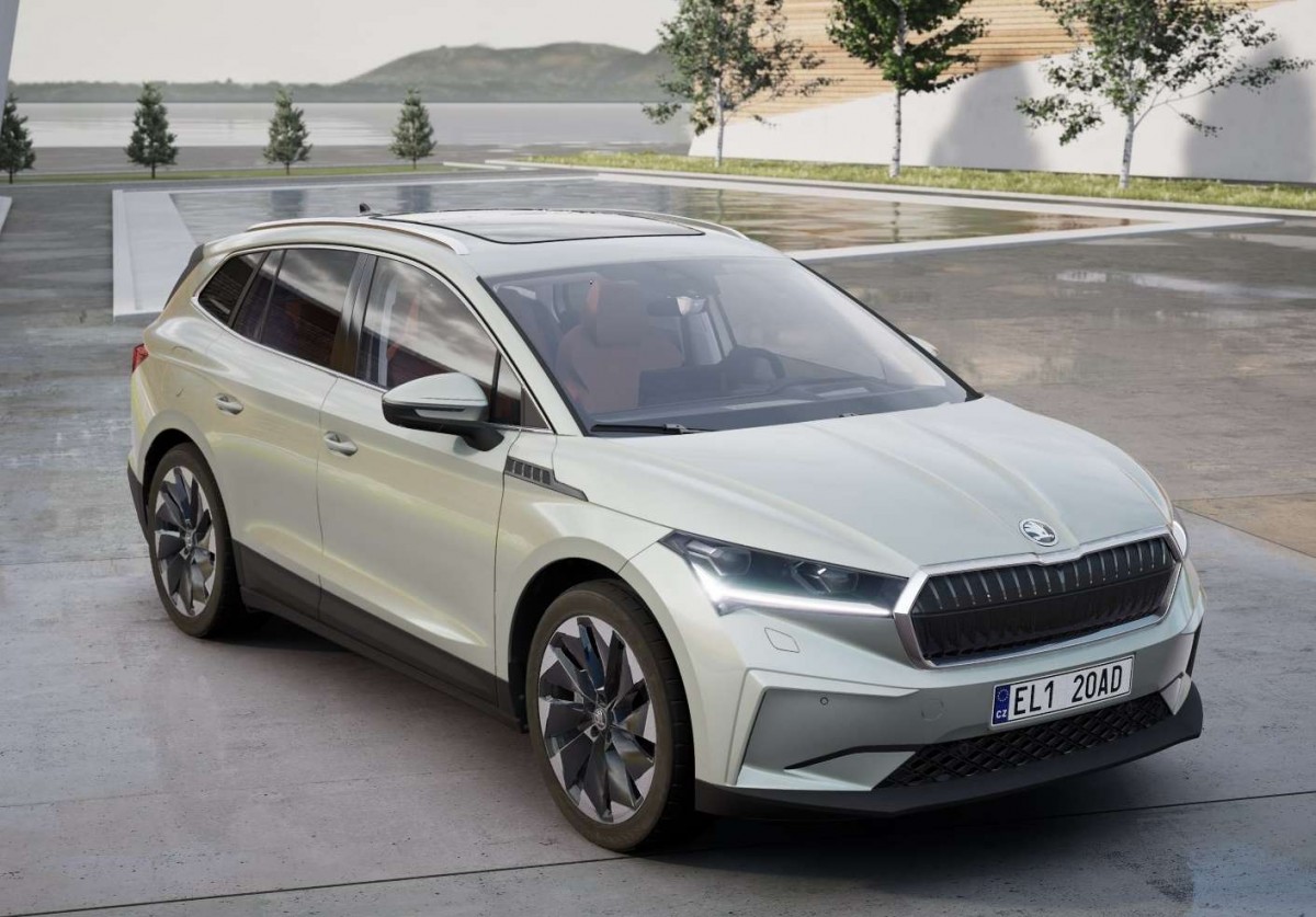 See how much range the Skoda Enyaq has towing a caravan, among other things