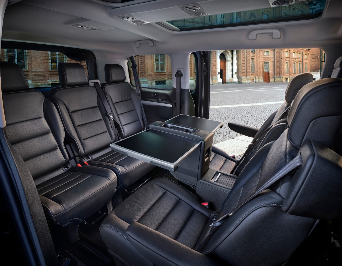 Fiat unveils E-Ulysse MPV with a living room internal configuration