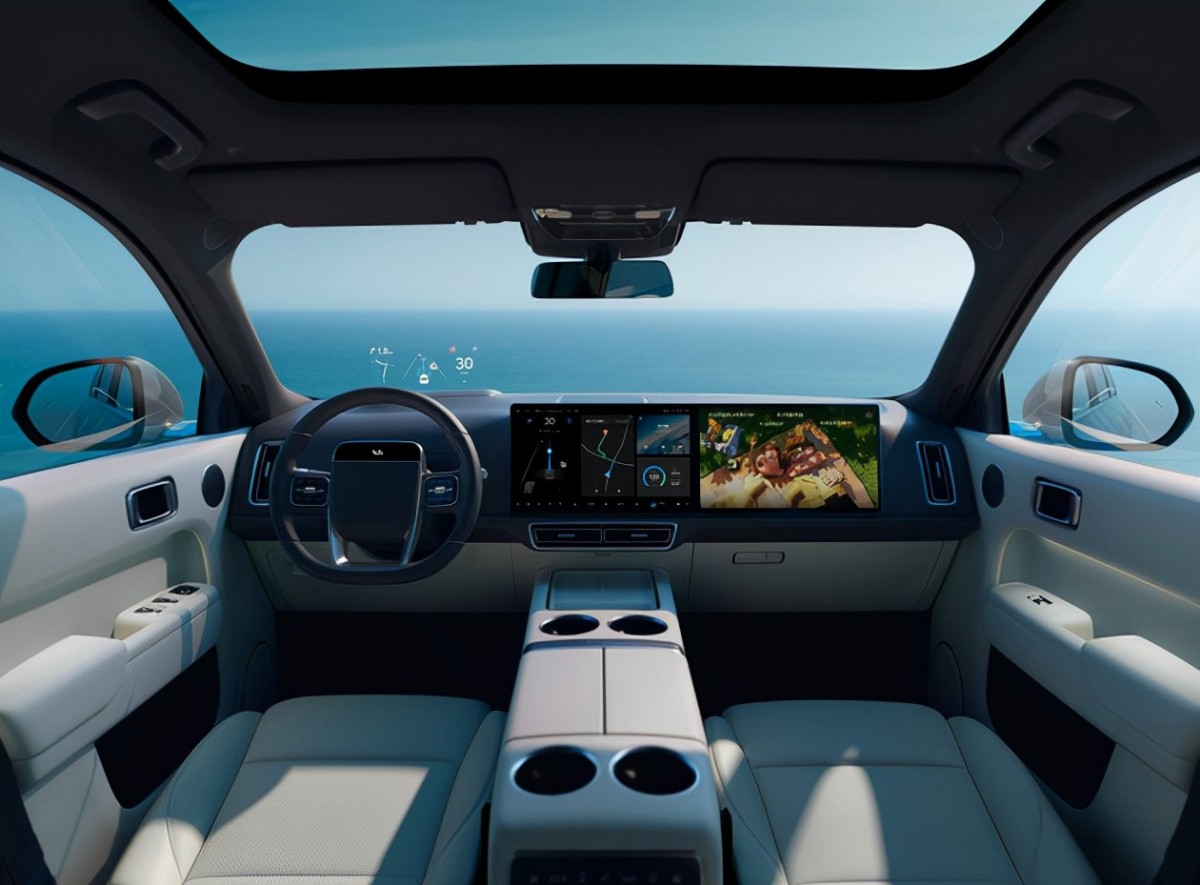 Li Li L9 interior teased, to debut during this year's Beijing Auto Show