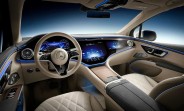 Mercedes EQS SUV interior revealed in a series of official images