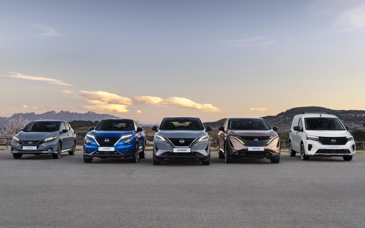 Nissan переходит на полностью электрические автомобили в Европе с 2023 года