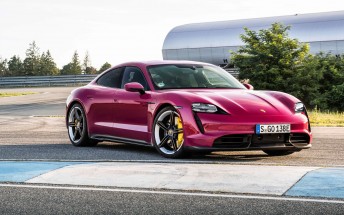 Porsche will suspend production of the Taycan through the end of next week