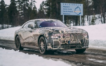 Rolls-Royce just finished winter testing of its upcoming Spectre EV
