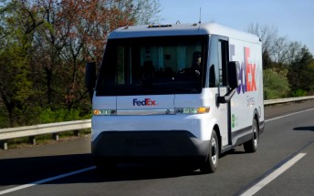 GM sets a world record with FedEx van