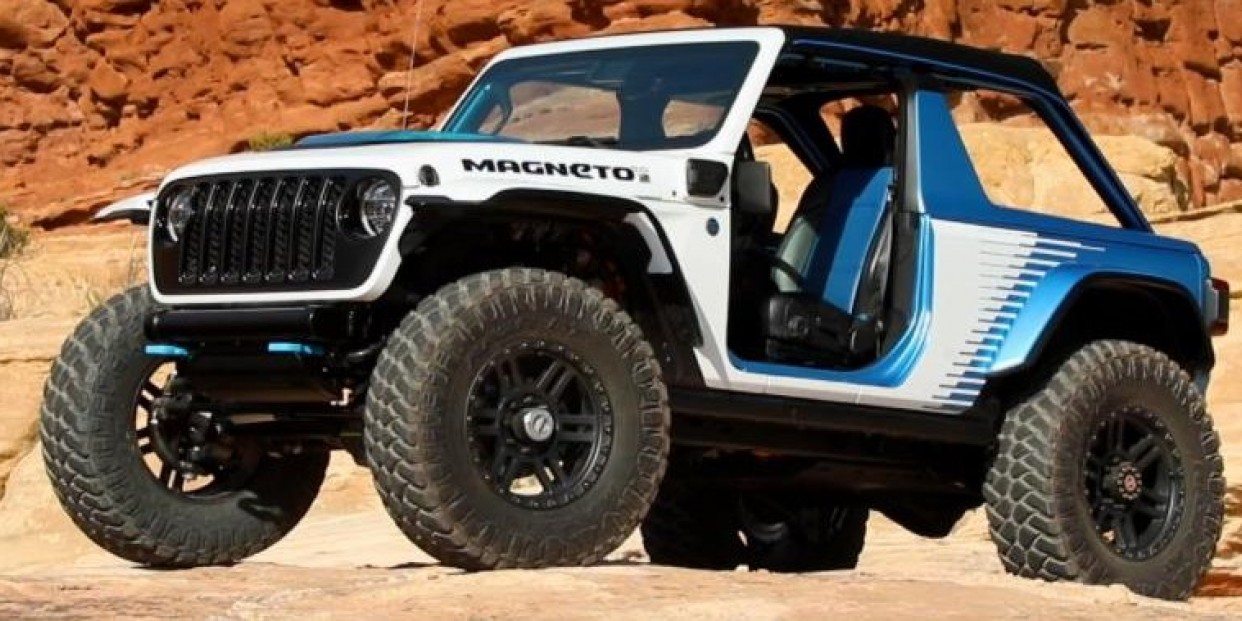 Jeep Wrangler Magneto will go from 0 to 60 mph in 2 seconds - ArenaEV news