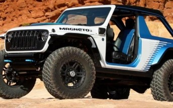 Jeep Wrangler Magneto will go from 0 to 60 mph in 2 seconds