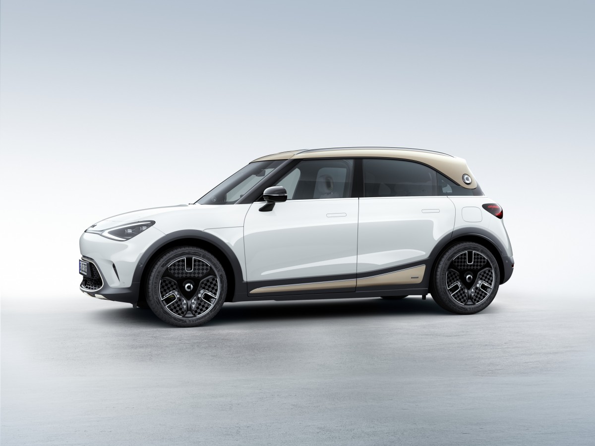 smart #1 compact SUV unveiled with 66kWh battery and 268hp