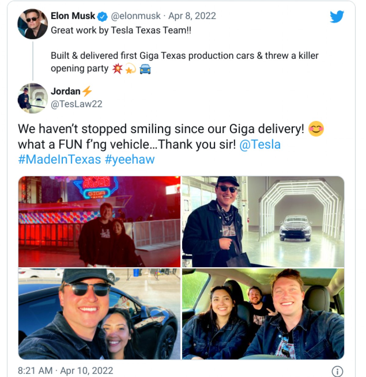 Tesla is not slowing down - deliveries from Giga Texas have started!