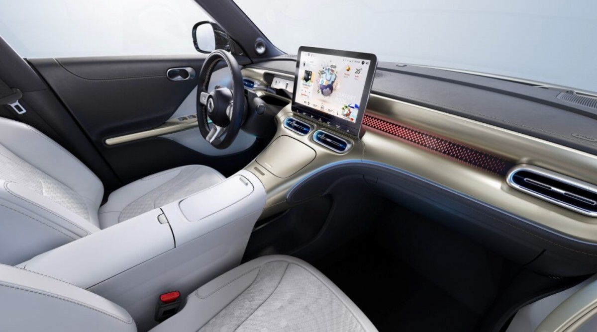 2023 Smart #1 has a really nice interior