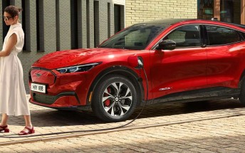 Ford Mustang Mach-E gets higher towing capacity, faster charging in Europe