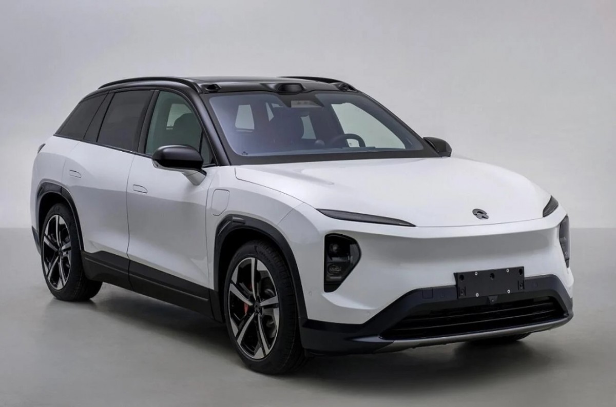 Here's the Nio ES7 in all its glory, courtesy of a regulatory filing