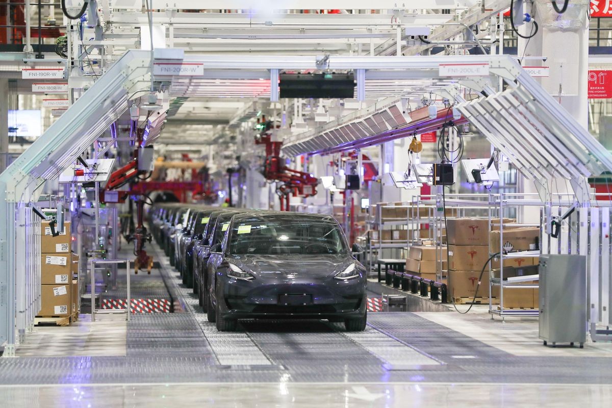 Tesla Gigafactory 3 in Shanghai had to halt operations