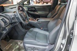 The interior of Toyota bZ4X