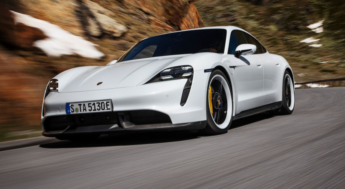 Porsche is doing a recall on some of its Taycan EVs due to battery fire hazard