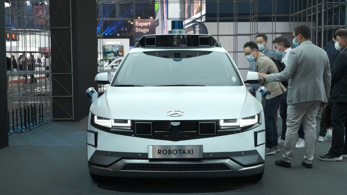First Robo Taxi in South Korea