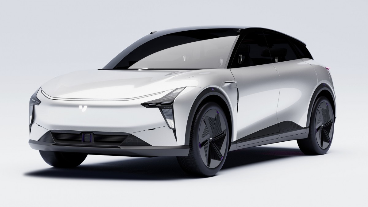 Baidu and Geely's joint venture Jidu unveils its first ''robot car'' concept