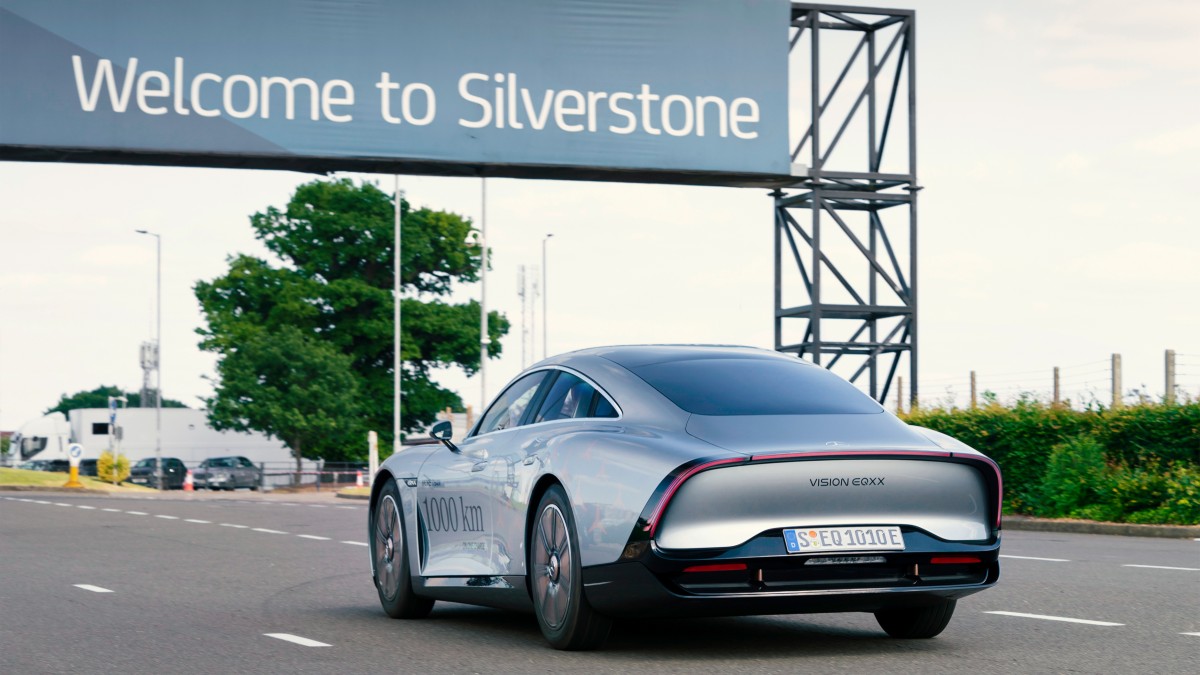 Mercedes Vision EQXX breaks its own record, travels 1,202 km (746 miles) on one charge