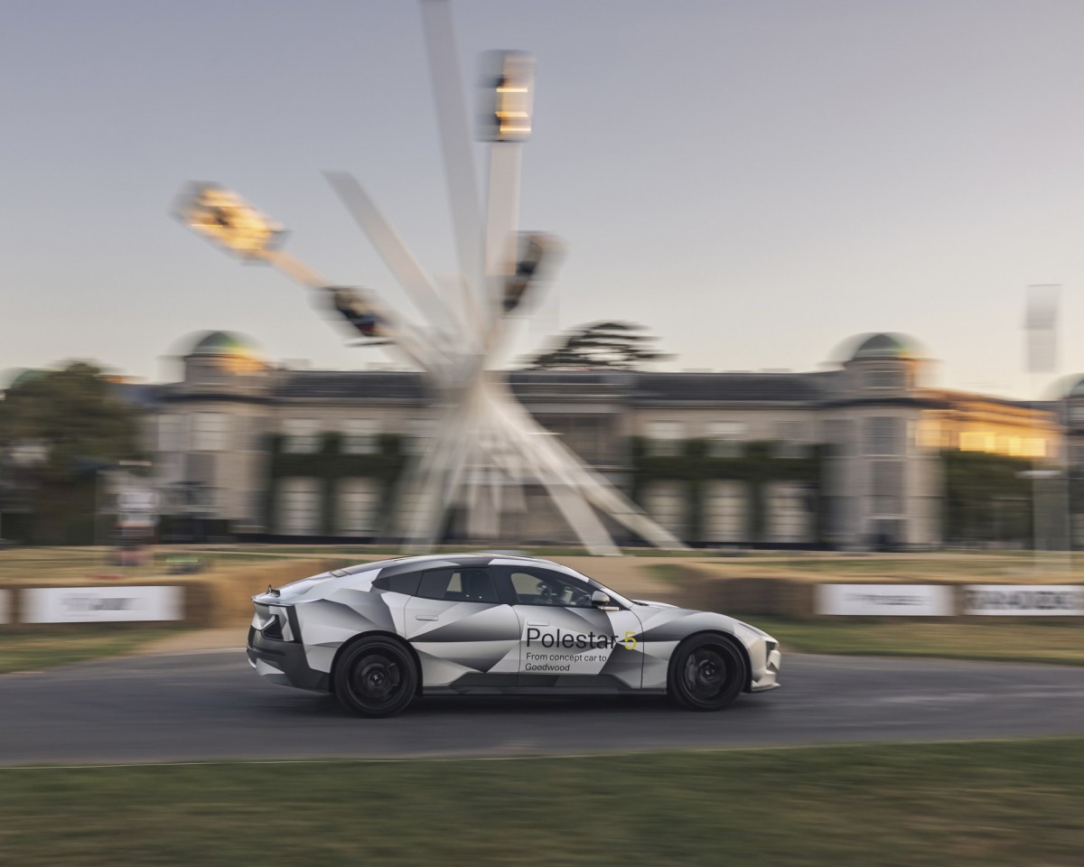 Polestar 5 at Goodwood