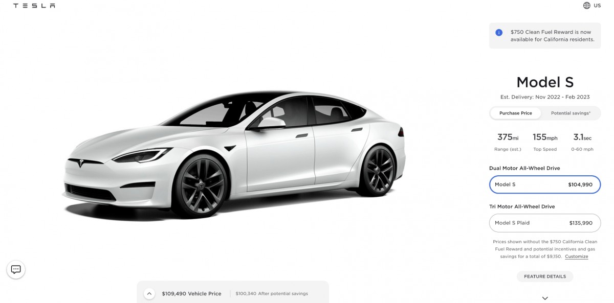 Tesla all deals wheel drive price