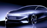 VW ID. Aero teased - the 4 door electric sedan will debut on June 27