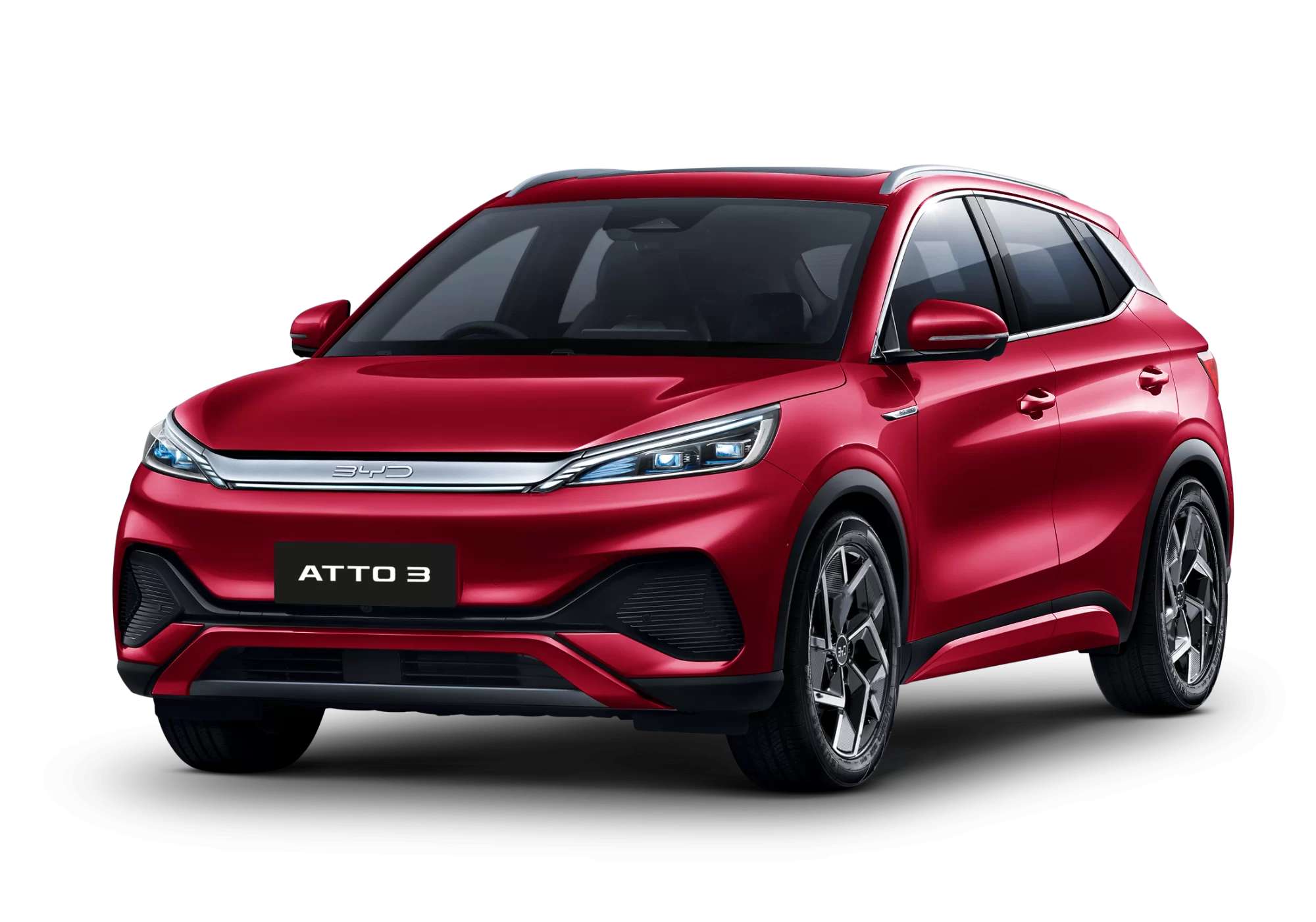 BYD 1:18 Yuan PLUS EV ATTO 3 Alloy Car Model New Energy SUV