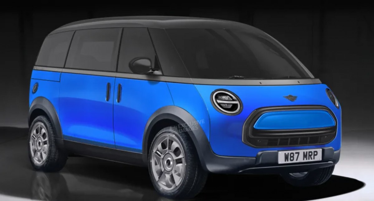There will be a van in the lineup - a first for MINI brand (photo courtesy of AutoExpress)