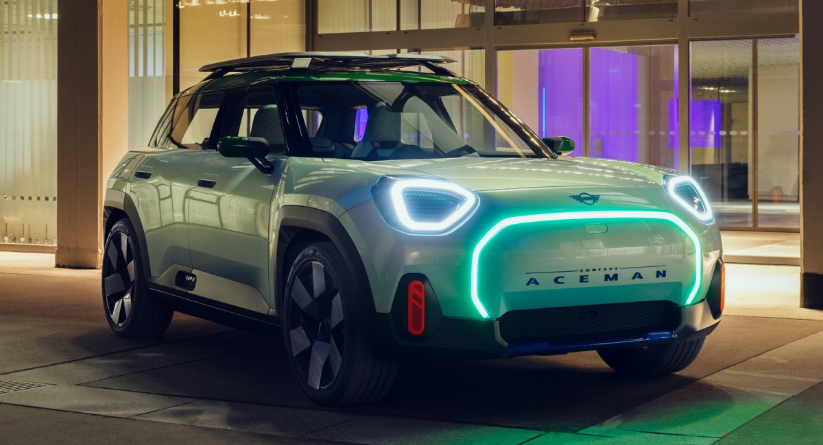 Концепт Mini Aceman EV предлагает заглянуть в будущее