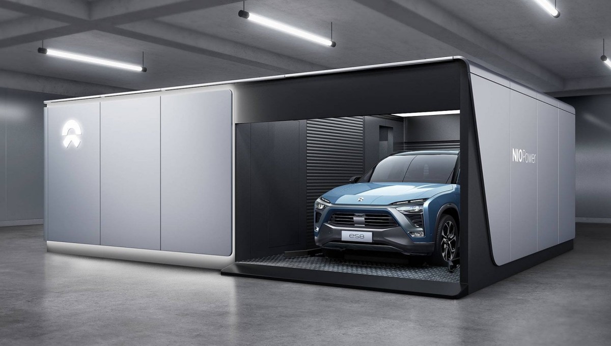 Nio ev deals battery swap