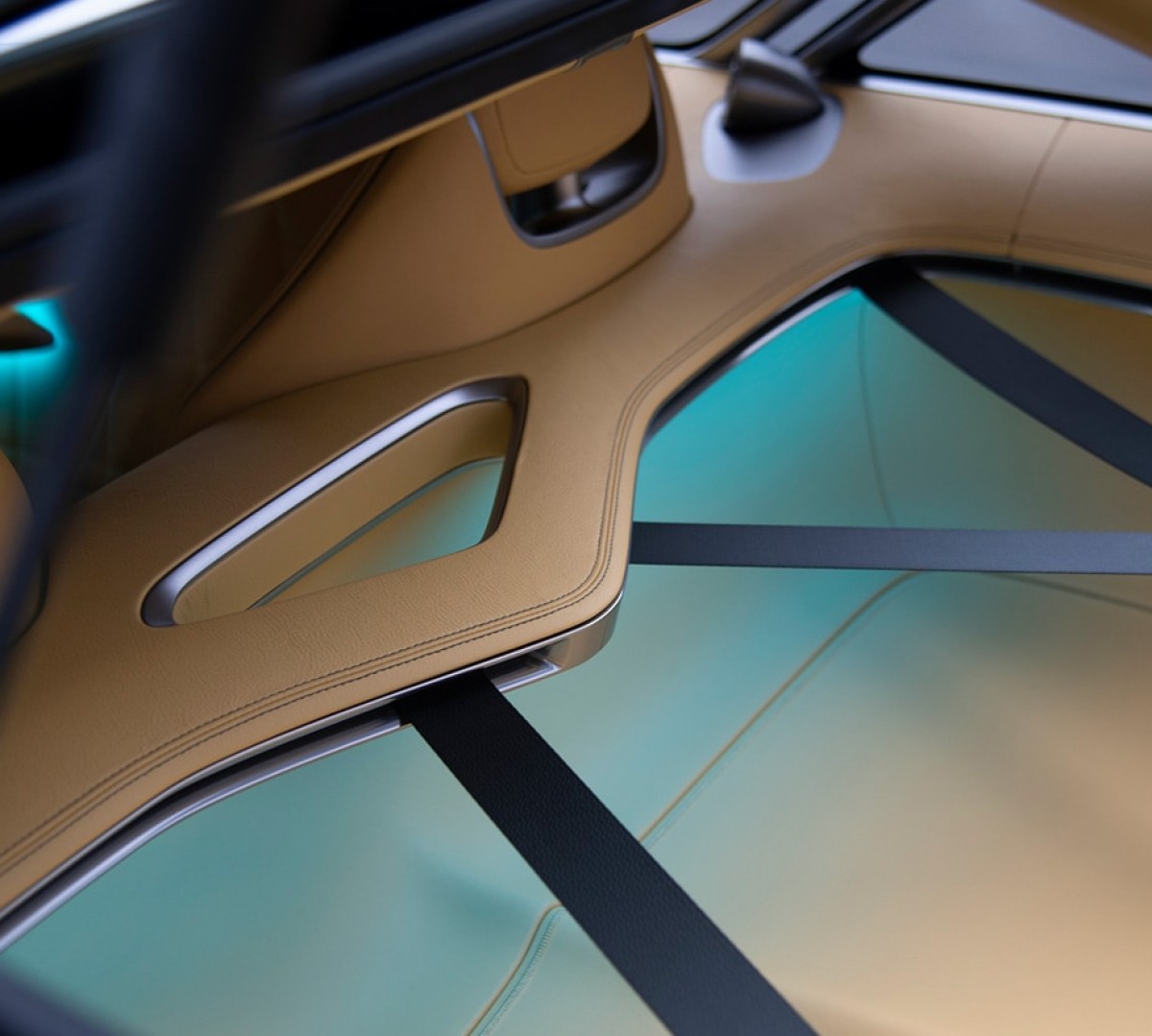 Genesis reveals the interior of X Speedium Coupe at Pebble Beach