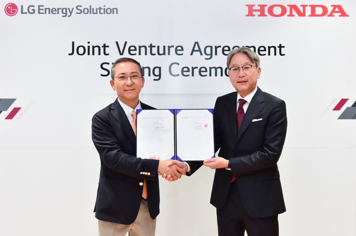 Honda и LG Energy инвестируют 4,4 миллиарда долларов в совместное предприятие по производству аккумуляторов в США.