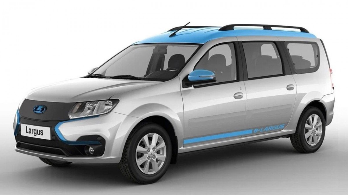 Lada e-Largus concept is an EV that looks like an old Dacia Logan MCV -  ArenaEV