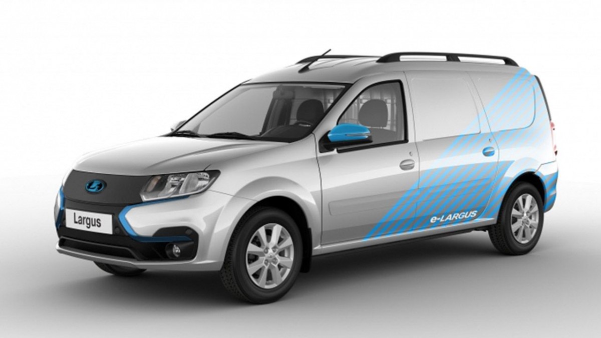 Lada e-Largus concept is an EV that looks like an old Dacia Logan MCV