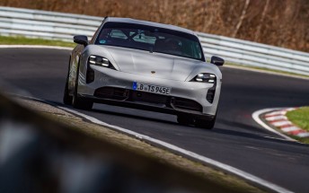 Porsche Taycan Turbo S sets new Nurburgring record