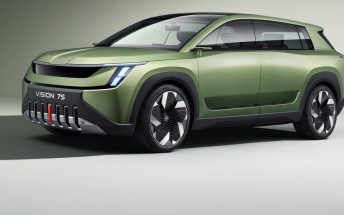 Skoda previews its next chapter with electric Vision 7S