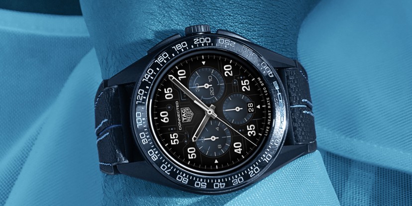 TAG Heuer Connect Calibre E4 Porsche Edition smartwatch can ...