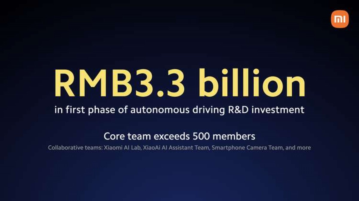 Xiaomi unveils Pilot Technology for autonomous driving