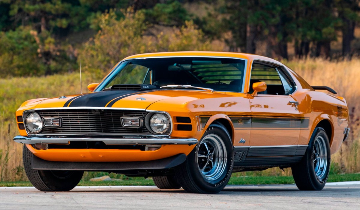 The original Mustang Mach 1 Twister Special
