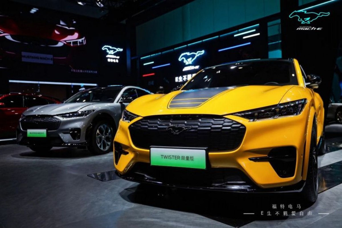 Ford Mach -E Twister Special shows up in China