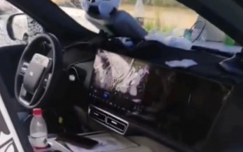 Interior of Li Auto L8 unveiled in spy shots shows similarities to Li L9