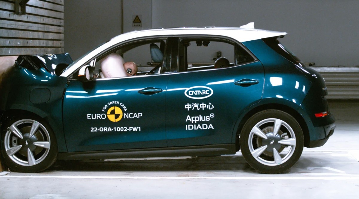 Ora Funky Cat scored 5 stars in Euro NCAP testing