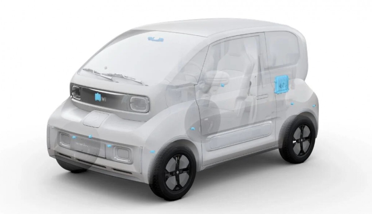 Refreshed KiWi EV comes with DJI's intelligent driving system