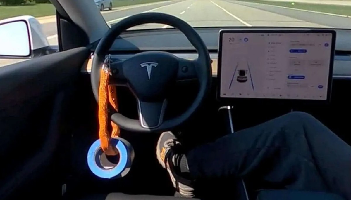 There are actual items for sale on the Internet to bypass Tesla Autopilot safety precautions  