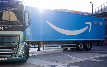 Amazon buys 20 electric trucks from Volvo