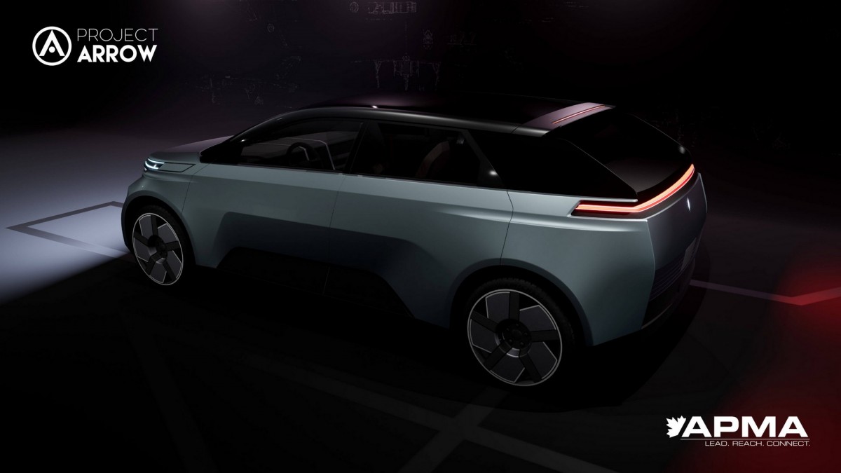 Canadian electric car Project Arrow will be unveiled on October 19