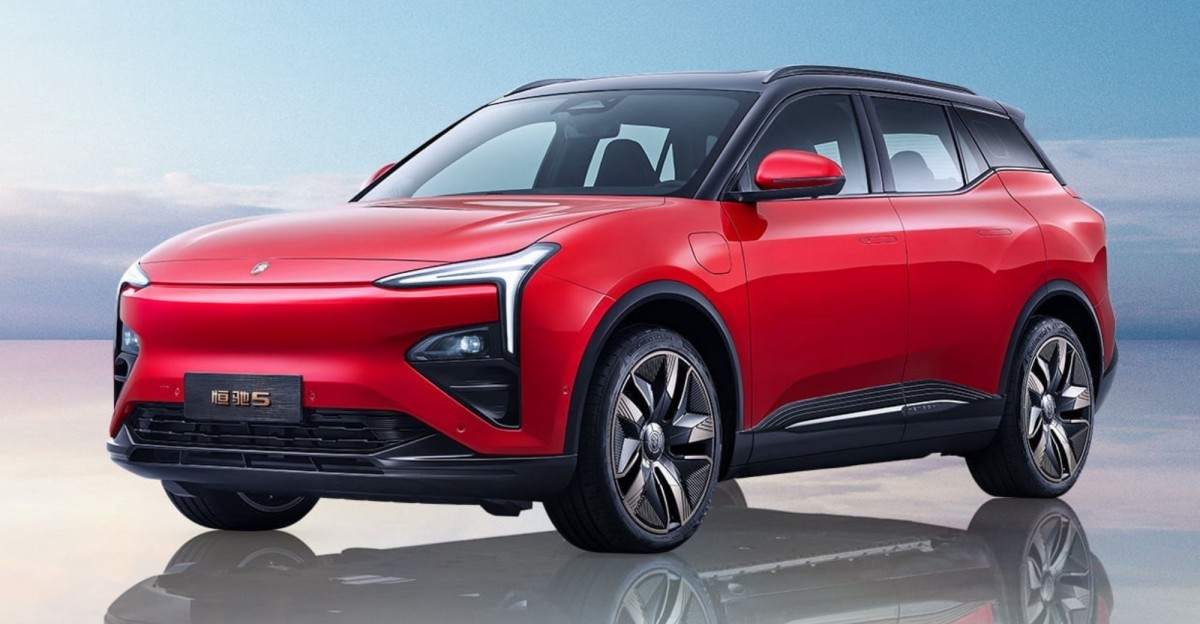 Evergrande NEV kicks off deliveries of its Hengchi 5 EV