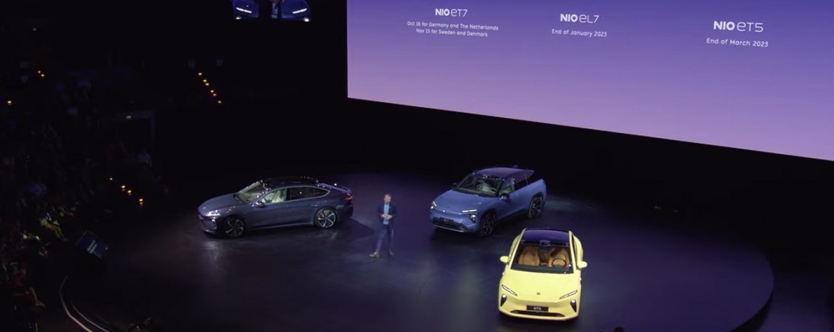 Nio добавляет возможность покупать, а не просто брать в аренду свои автомобили в Европе 21 ноября.